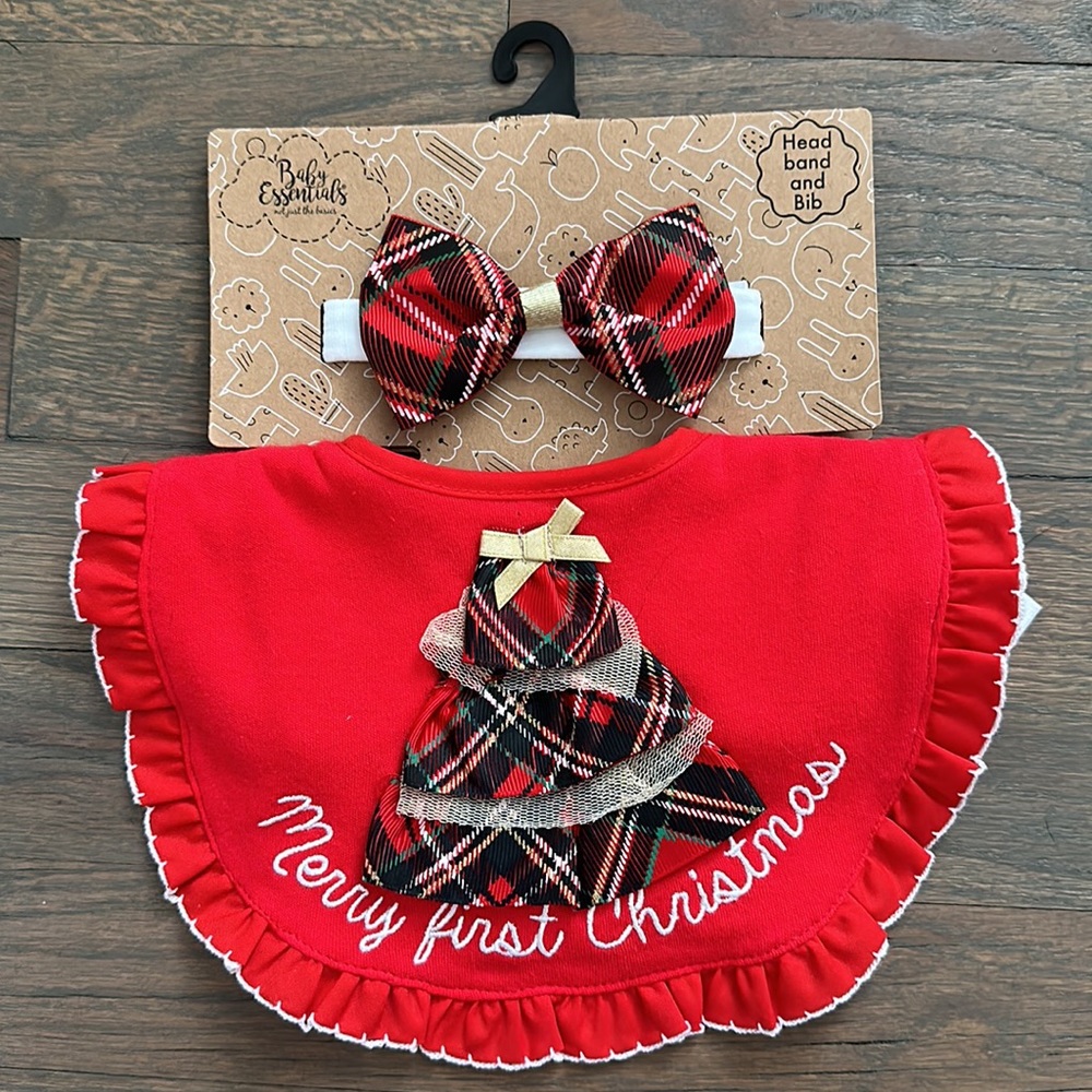 🌟SOLD on Mercari🌟Baby Girl First Christmas Set🎄 - Picture 5 of 6